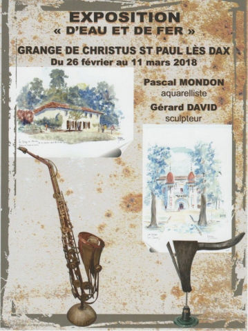 Aquarelle - Sculpture - Saint Paul lès Dax