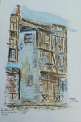 Aquarelle - Restaurants - Les Petits Ventres - Rue de la boucherie - Limoges